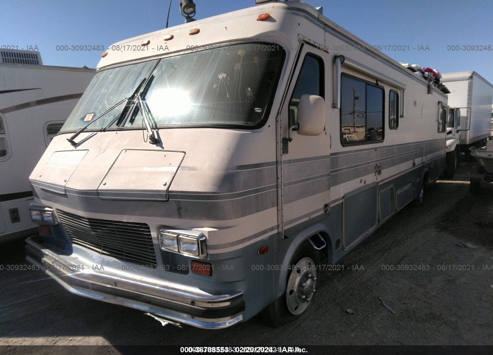 1986 GILLIG INCOMPLETE MOTORHOME CHSS VIN: 15GED1328G1060067