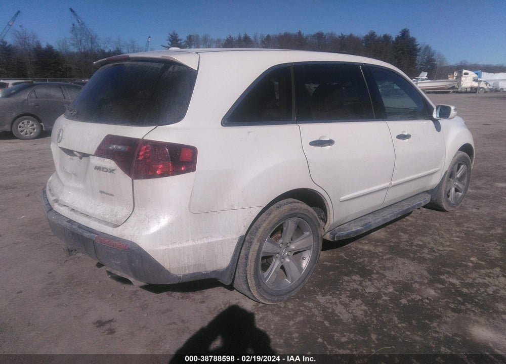 2012 ACURA MDX TECHNOLOGY PACKAGE VIN: 2HNYD2H30CH544459