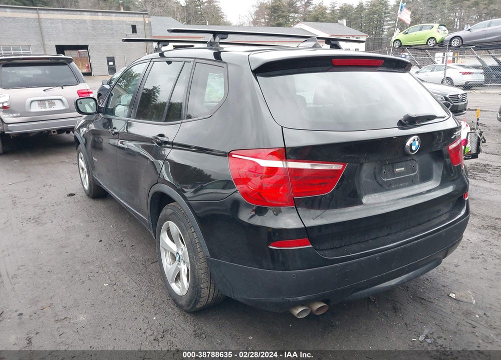 2012 BMW X3 XDRIVE28I VIN: 5UXWX5C5XCL723088