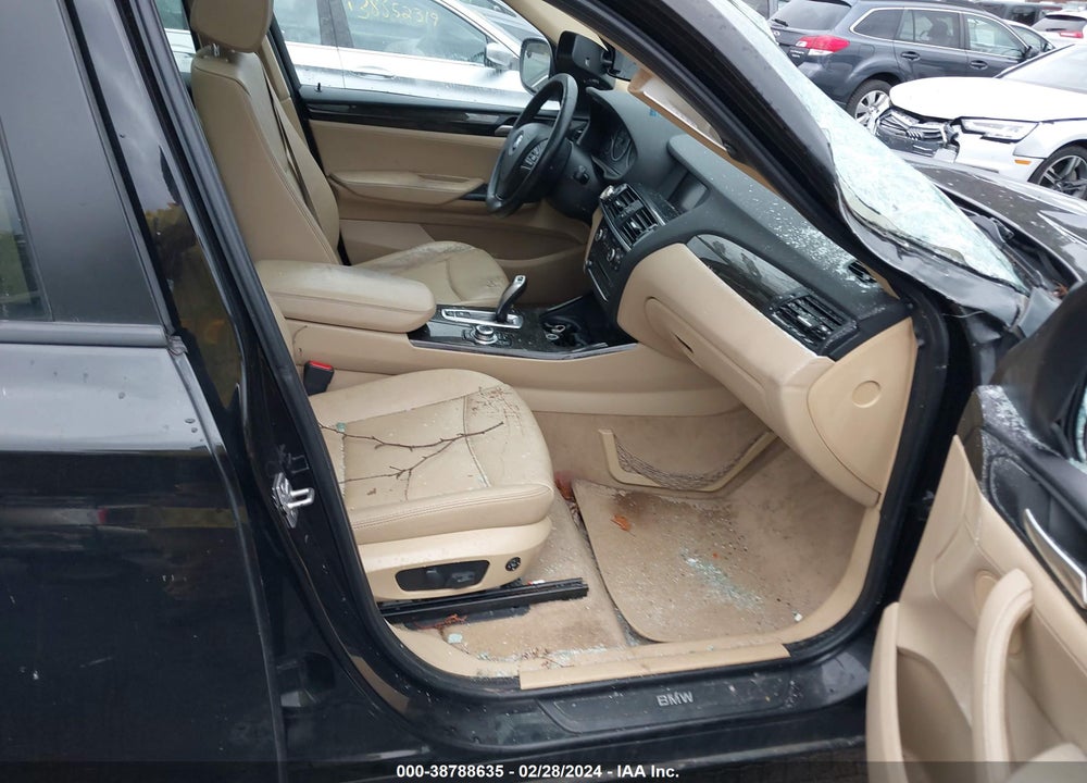 2012 BMW X3 XDRIVE28I VIN: 5UXWX5C5XCL723088