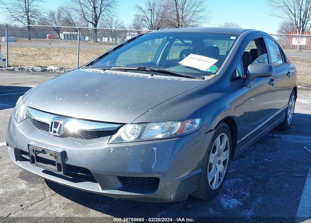 2009 HONDA CIVIC LX VIN: 2HGFA165X9H304933