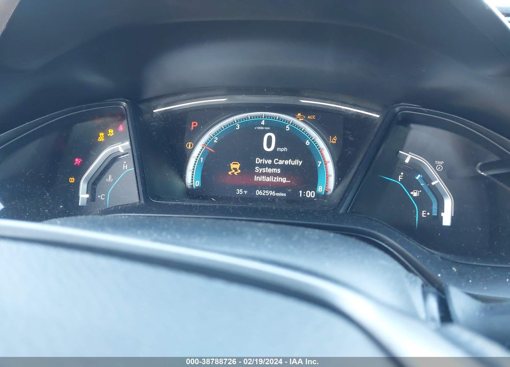 2019 HONDA CIVIC LX VIN: SHHFK7H32KU401936