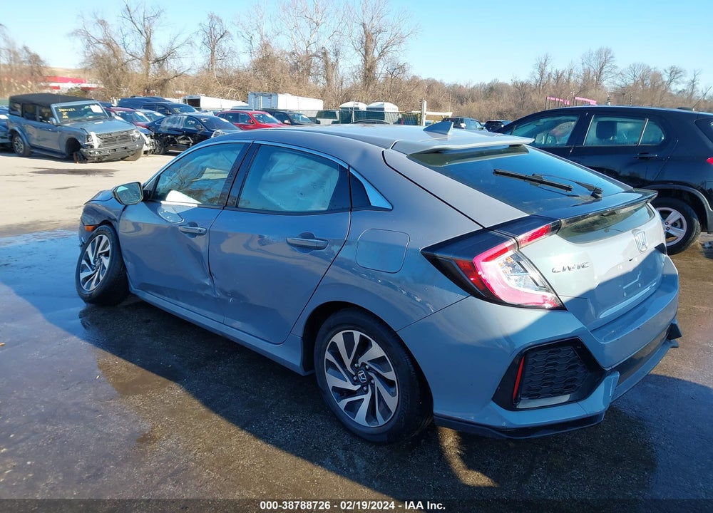 2019 HONDA CIVIC LX VIN: SHHFK7H32KU401936