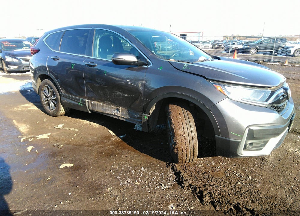 2021 HONDA CR-V AWD EX-L VIN: 5J6RW2H80MA005012
