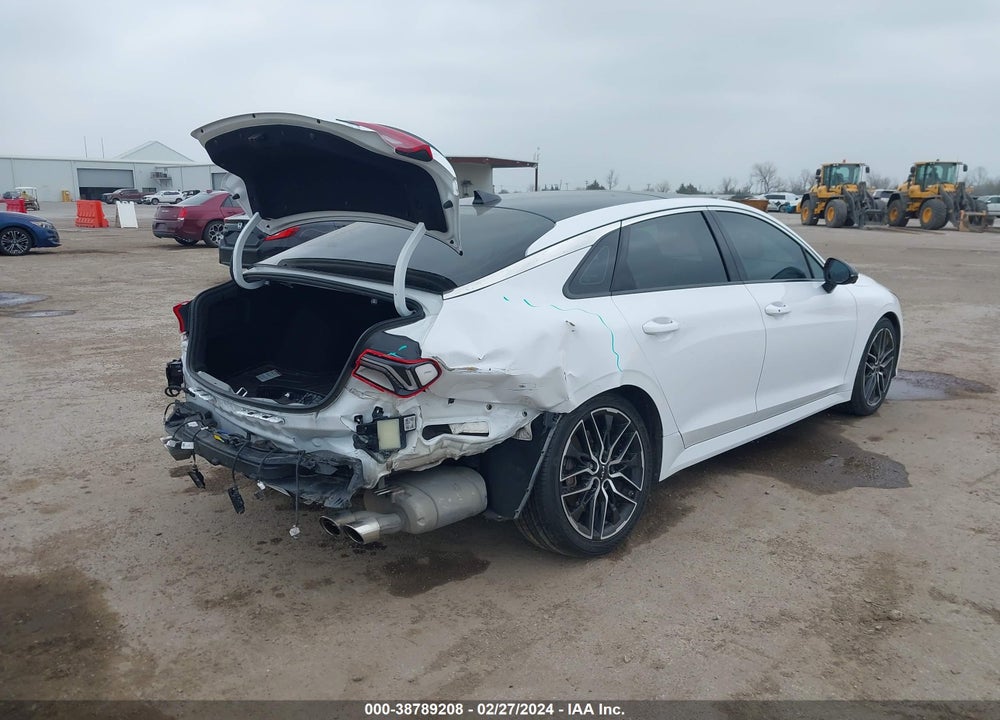 2022 KIA K5 GT VIN: 5XXG44J84NG134000