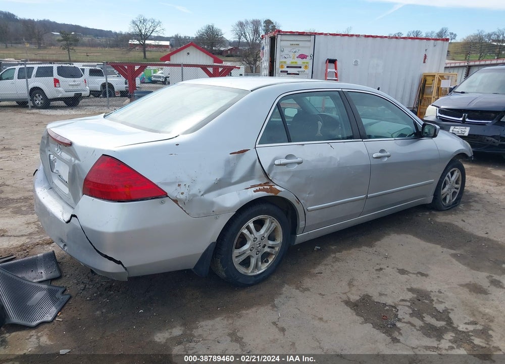 2006 HONDA ACCORD 2.4 EX VIN: 1HGCM56766A027033