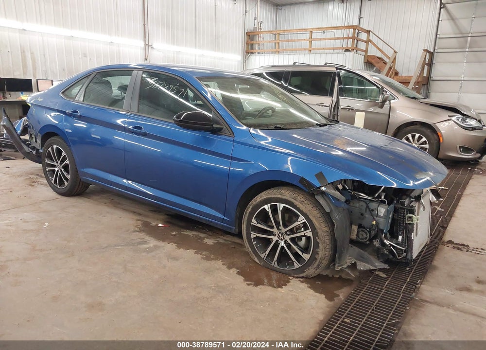 2022 VOLKSWAGEN JETTA 1.5T SPORT VIN: 3VWBM7BUXNM016164