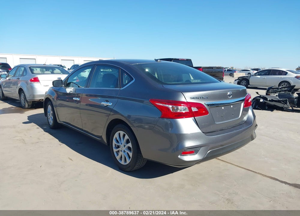 2019 NISSAN SENTRA SV VIN: 3N1AB7AP2KL615614