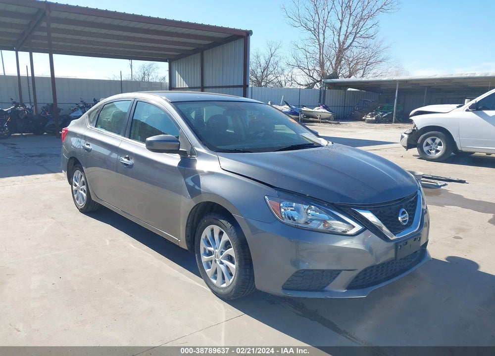 2019 NISSAN SENTRA SV VIN: 3N1AB7AP2KL615614