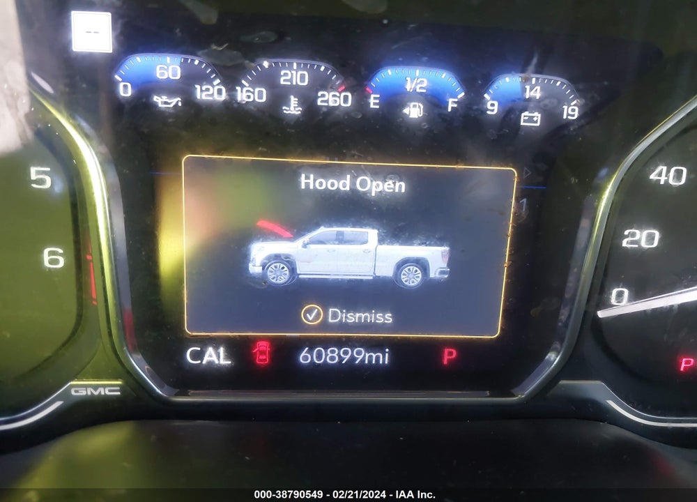 2019 GMC SIERRA 1500 DENALI VIN: 3GTP8FED7KG130409