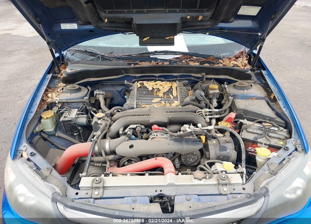 2009 SUBARU IMPREZA WRX VIN: JF1GE76659G518586