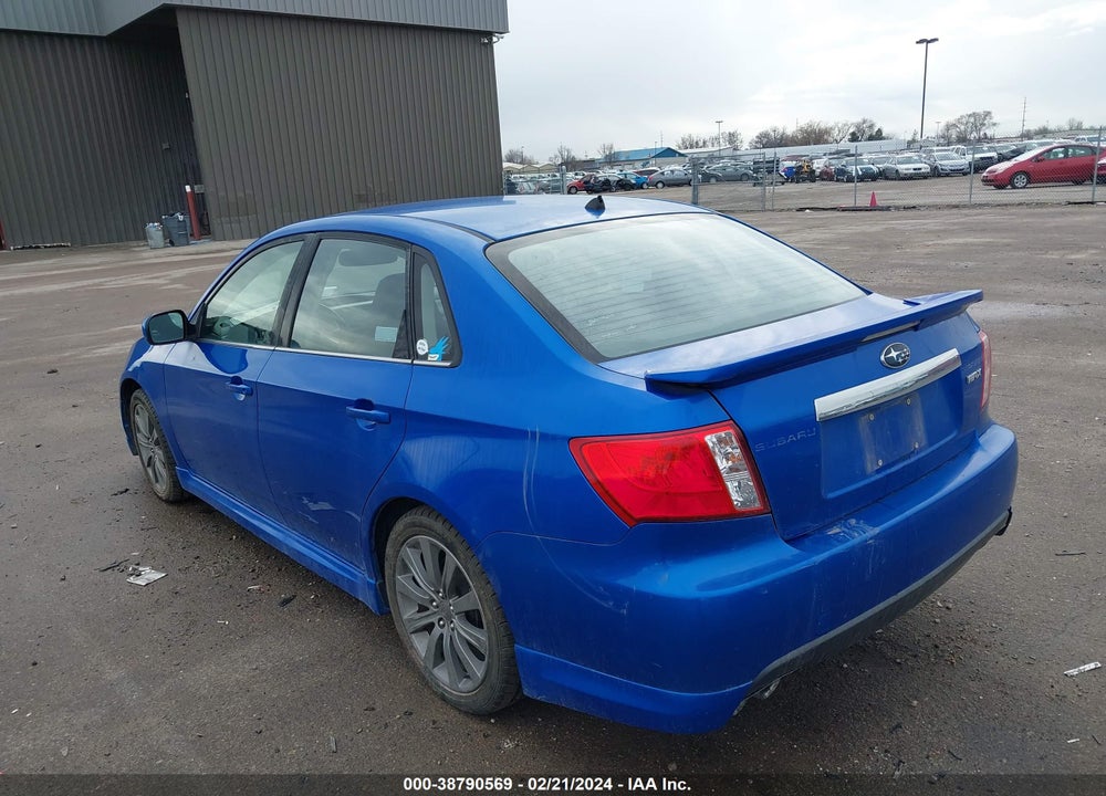 2009 SUBARU IMPREZA WRX VIN: JF1GE76659G518586
