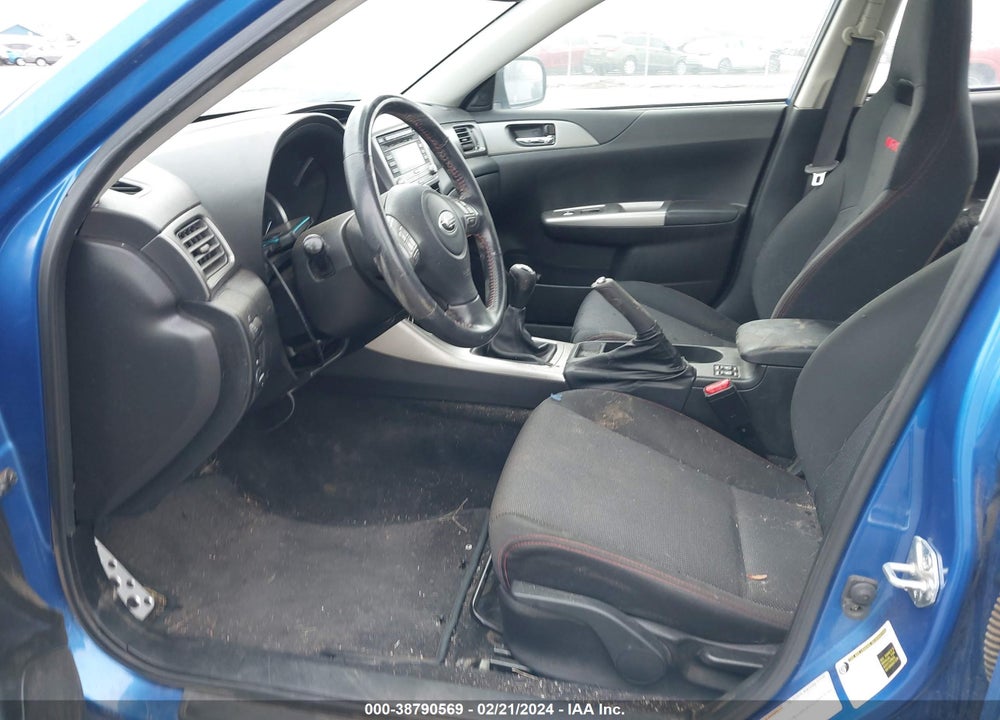 2009 SUBARU IMPREZA WRX VIN: JF1GE76659G518586