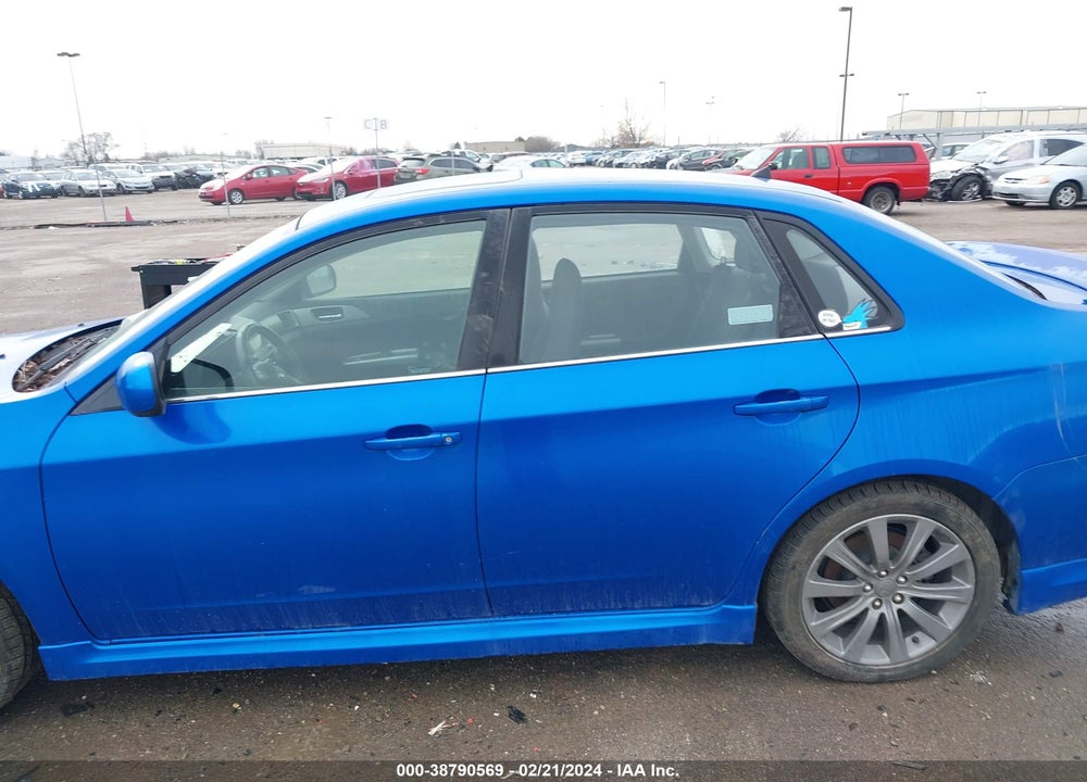 2009 SUBARU IMPREZA WRX VIN: JF1GE76659G518586