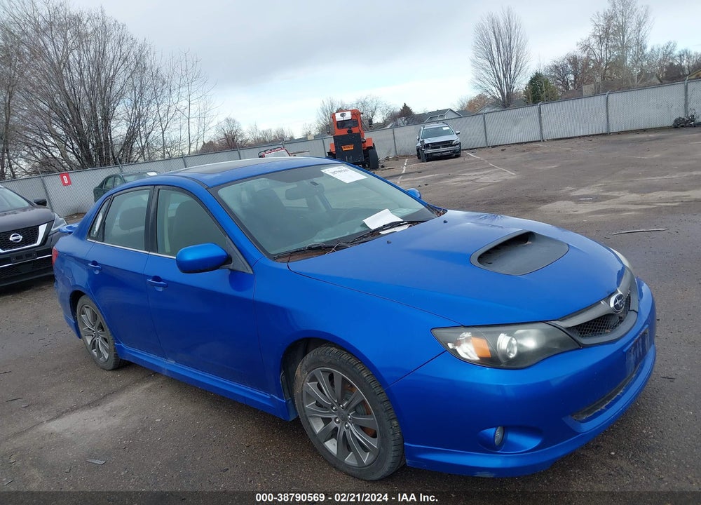 2009 SUBARU IMPREZA WRX VIN: JF1GE76659G518586