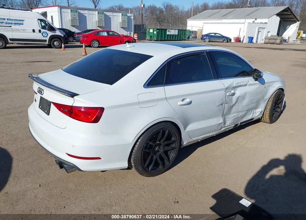 2016 AUDI S3 2.0T PREMIUM PLUS VIN: WAUF1GFF3G1080858