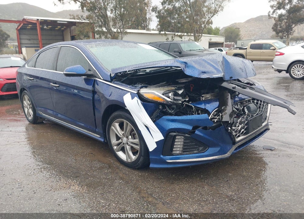 2018 HYUNDAI SONATA SPORT VIN: 5NPE34AF0JH663628