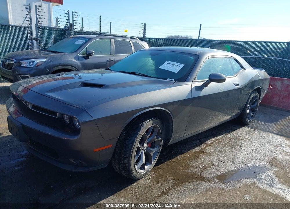 2018 DODGE CHALLENGER SXT PLUS VIN: 2C3CDZAG4JH258444