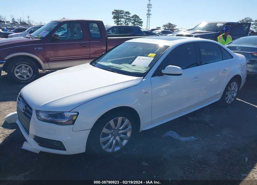 2015 AUDI A4 2.0T PREMIUM VIN: WAUAFAFL7FN004968