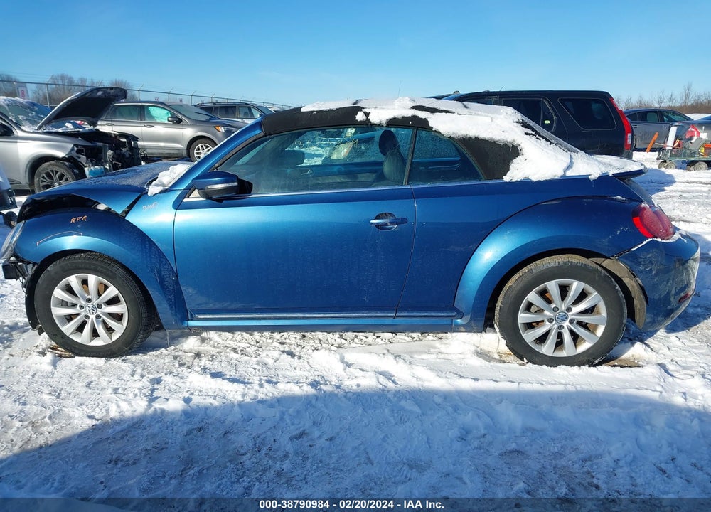 2018 VOLKSWAGEN BEETLE 2.0T COAST/2.0T S/2.0T SE VIN: 3VW5DAAT6JM515041