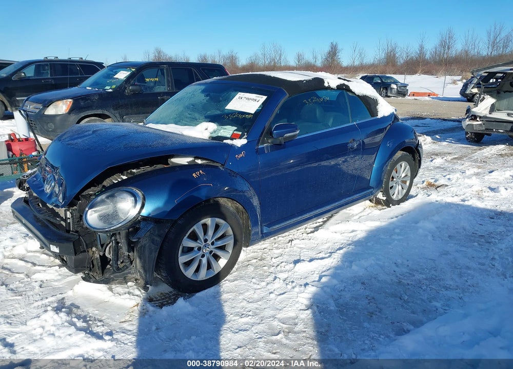 2018 VOLKSWAGEN BEETLE 2.0T COAST/2.0T S/2.0T SE VIN: 3VW5DAAT6JM515041