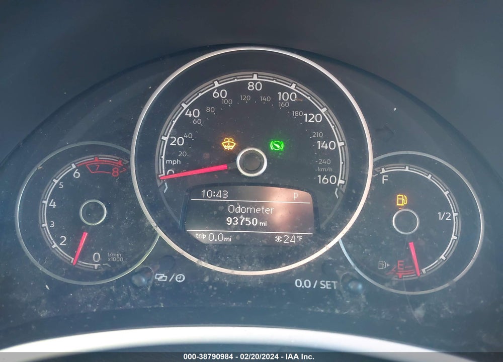 2018 VOLKSWAGEN BEETLE 2.0T COAST/2.0T S/2.0T SE VIN: 3VW5DAAT6JM515041