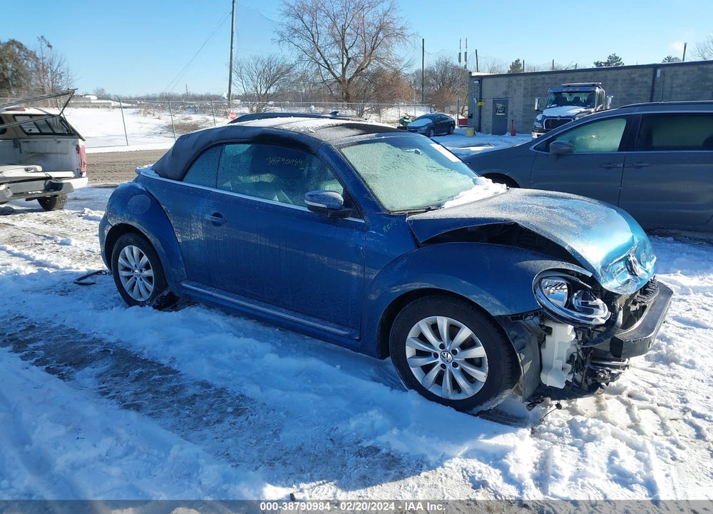 2018 VOLKSWAGEN BEETLE 2.0T COAST/2.0T S/2.0T SE VIN: 3VW5DAAT6JM515041