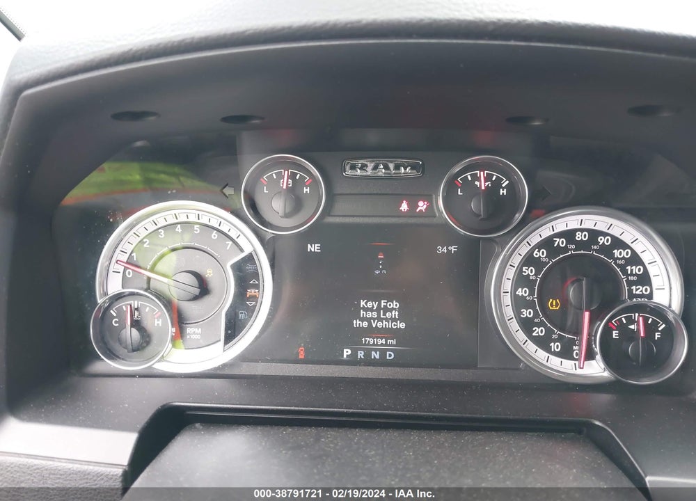 2013 RAM 1500 LAIE VIN: 1C6RR7NT9DS586353