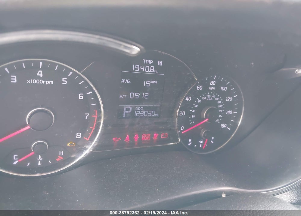 2016 KIA FORTE LX VIN: KNAFK4A61G5568802