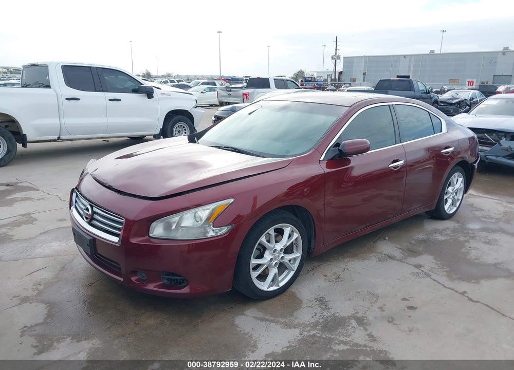 2012 NISSAN MAXIMA VIN: 1N4AA5AP5CC847132