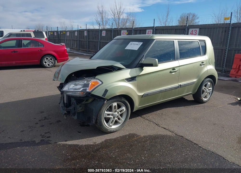 2011 KIA SOUL VIN: KNDJT2A24B7213325