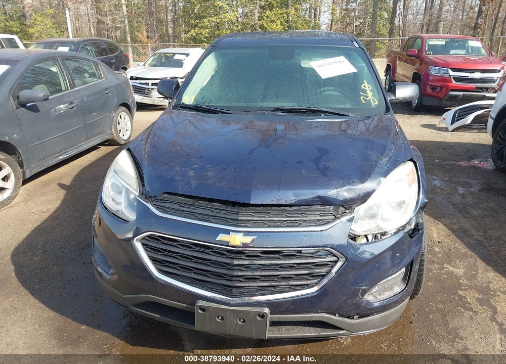 2016 CHEVROLET EQUINOX LS VIN: 2GNFLEEK2G6195648