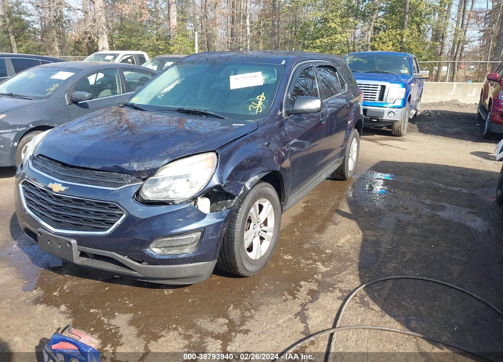 2016 CHEVROLET EQUINOX LS VIN: 2GNFLEEK2G6195648