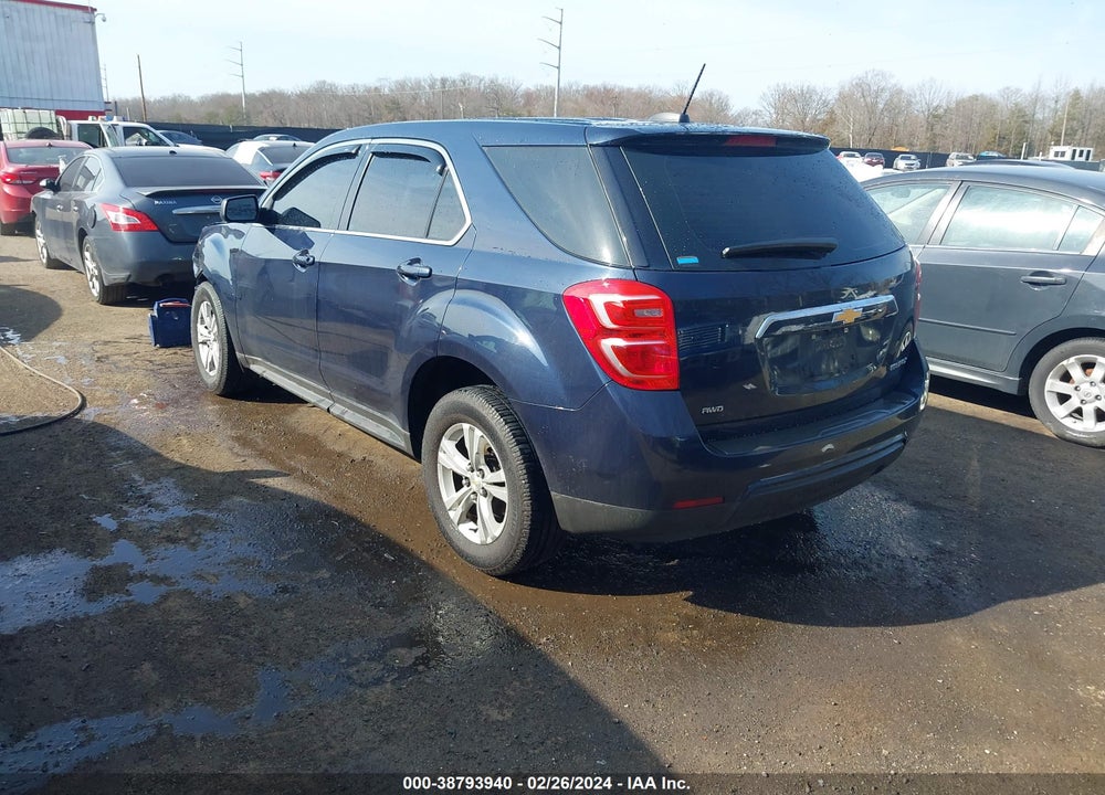 2016 CHEVROLET EQUINOX LS VIN: 2GNFLEEK2G6195648