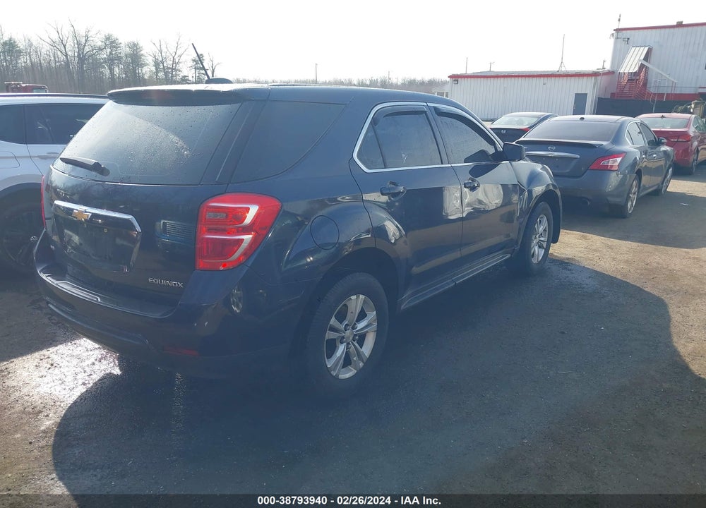 2016 CHEVROLET EQUINOX LS VIN: 2GNFLEEK2G6195648