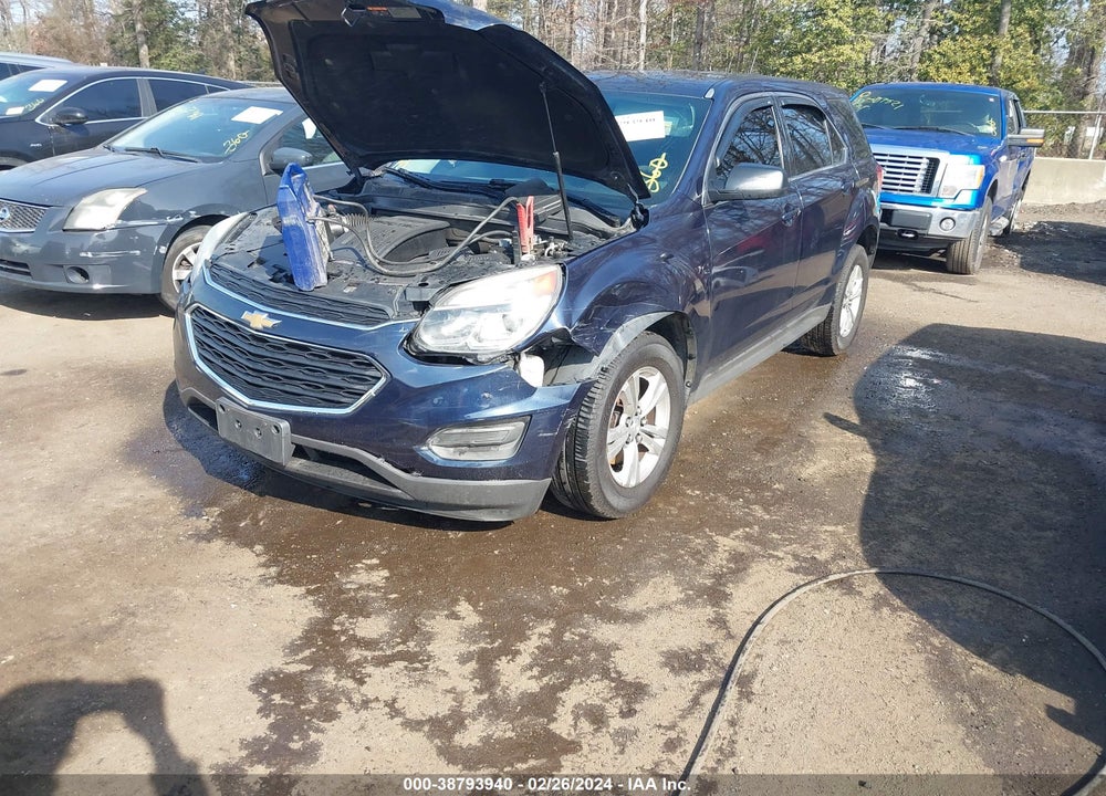 2016 CHEVROLET EQUINOX LS VIN: 2GNFLEEK2G6195648