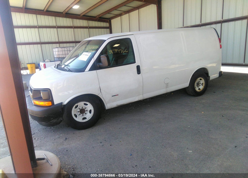 2017 CHEVROLET EXPRESS 2500 WORK VAN VIN: 1GCWGAF16H1203203