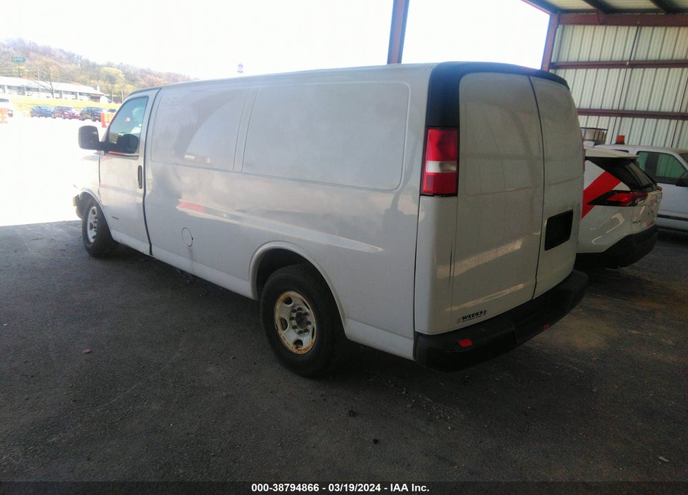 2017 CHEVROLET EXPRESS 2500 WORK VAN VIN: 1GCWGAF16H1203203
