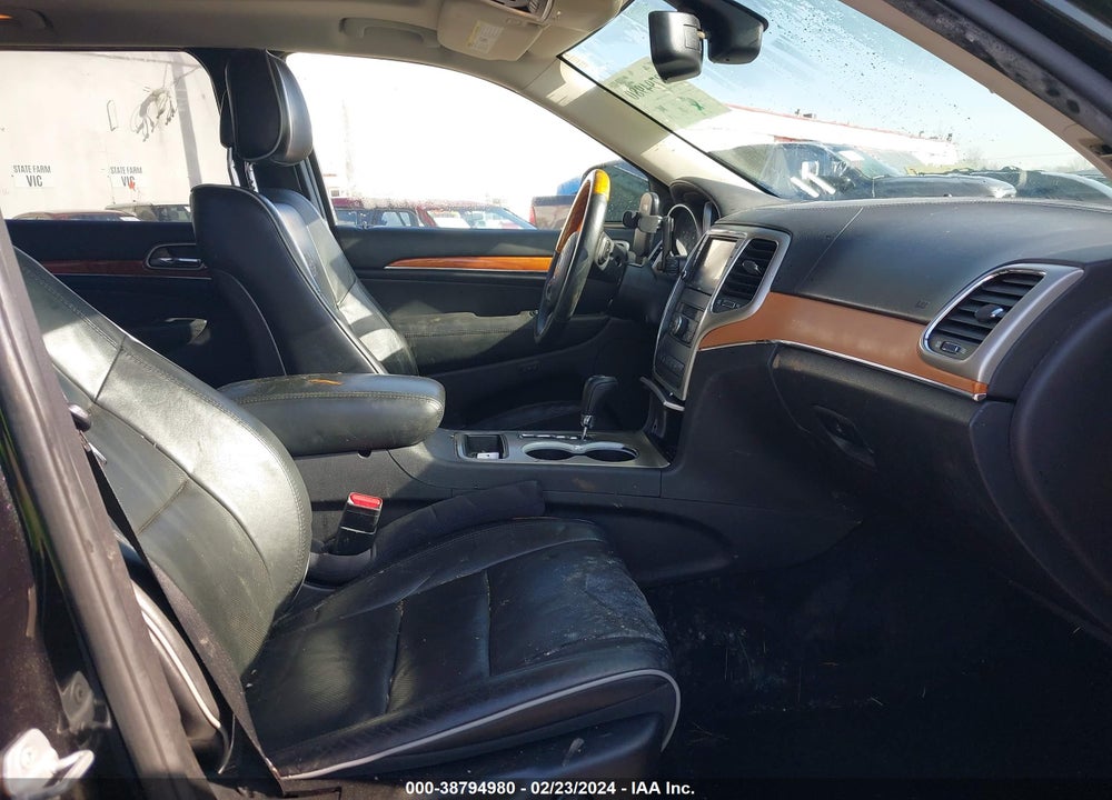 2013 JEEP GRAND CHEROKEE OVERLAND VIN: 1C4RJECT8DC546461