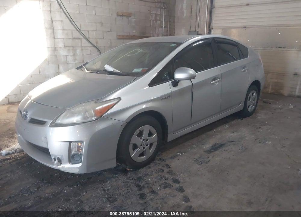 2010 TOYOTA PRIUS VIN: JTDKN3DU3A1010705