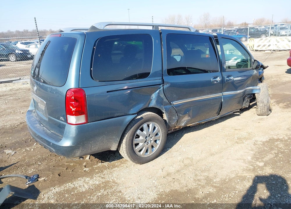 2006 BUICK TERRAZA CXL VIN: 5GADV33L66D149820