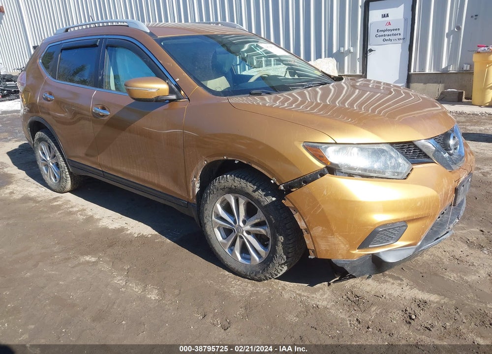 2015 NISSAN ROGUE SV VIN: 5N1AT2MV2FC781099