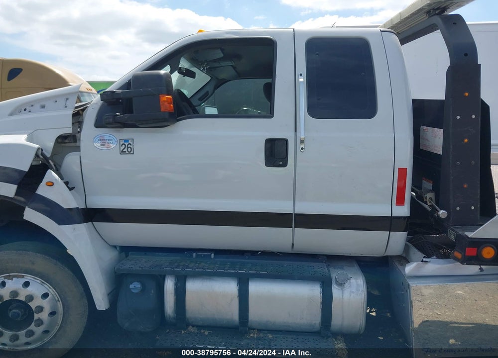 2018 FORD F-650 DIESEL VIN: 1FDWX6DE6JDF01818