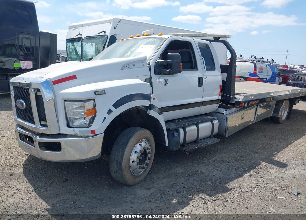2018 FORD F-650 DIESEL VIN: 1FDWX6DE6JDF01818
