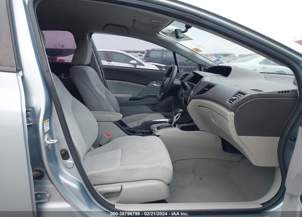 2012 HONDA CIVIC HYBRID VIN: JHMFB4F26CS004968