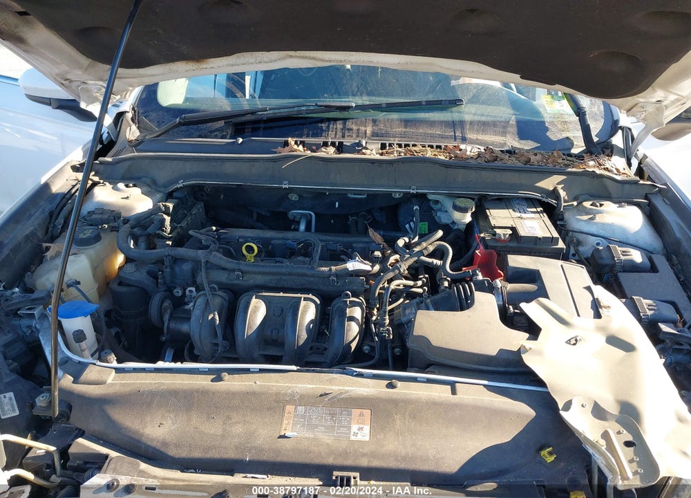 2016 FORD FUSION S VIN: 3FA6P0G72GR253183