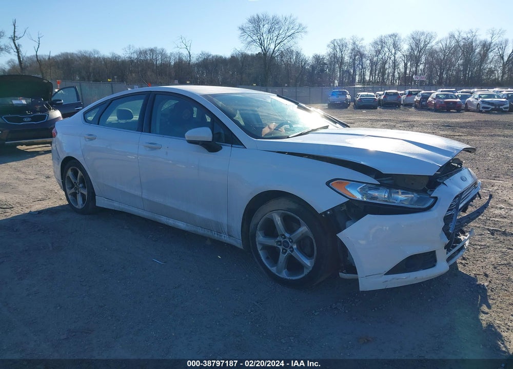 2016 FORD FUSION S VIN: 3FA6P0G72GR253183