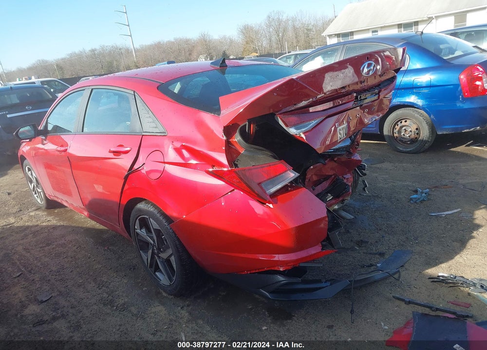 2023 HYUNDAI ELANTRA SEL VIN: KMHLS4AG9PU461755