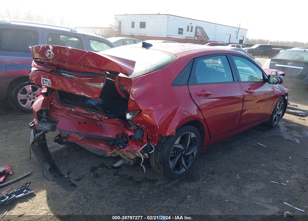 2023 HYUNDAI ELANTRA SEL VIN: KMHLS4AG9PU461755