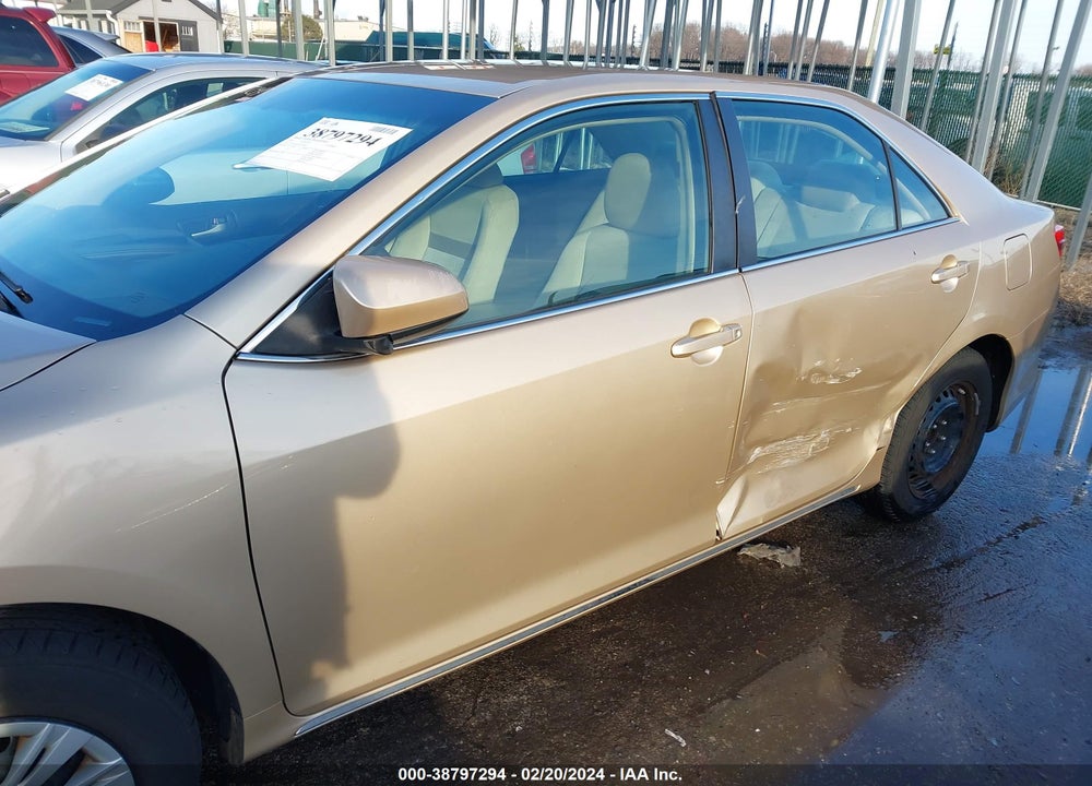 2012 TOYOTA CAMRY LE VIN: 4T1BF1FK4CU035185